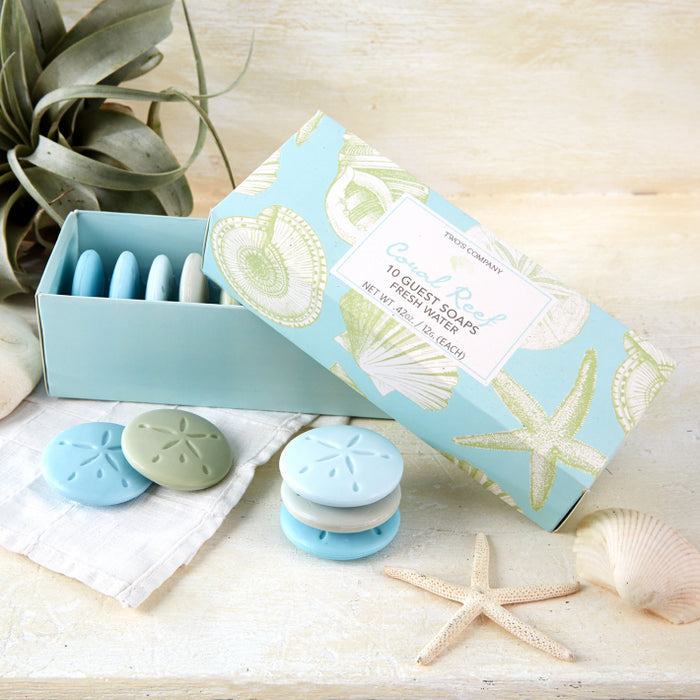 Coral Reef Disc Soap (Set of 10)