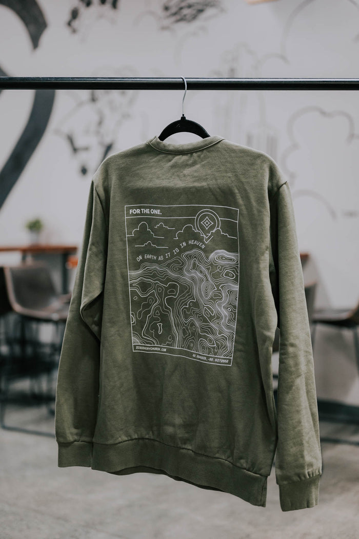 Crewneck Sweatshirt (Adult) | Topography Edition (4 colors available)