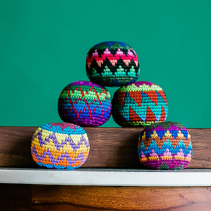 Crochet Hacky Ball Footbags