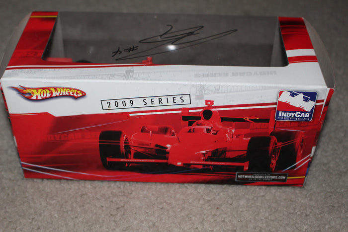 Dan Wheldon Autographed Hot Wheels National Guard Indy Diecast Car - Vintage Indy Sports