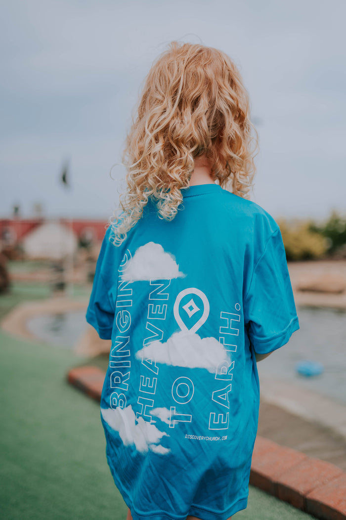Dri-fit Tee Shirt (Youth) | Bringing Heaven to Earth (3 colors available)