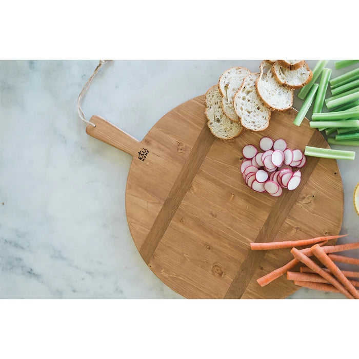 Etu Home - Round Pine Charcuterie Board
