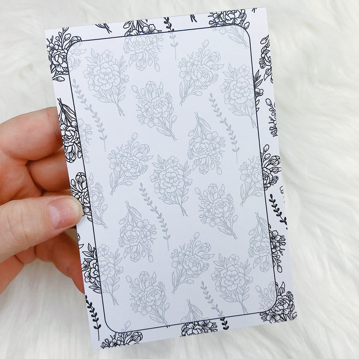 Floral Notepad | 4x6