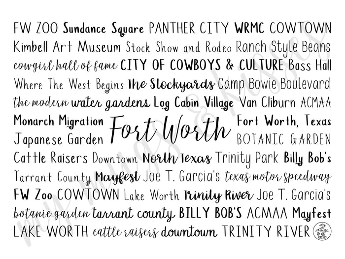 Fort Worth, TX Tumbler