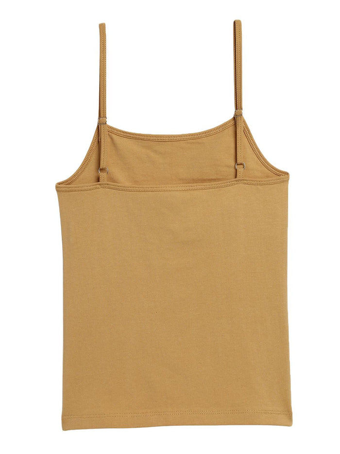 Girls Camisole with In-Built Bra - Pack of 2