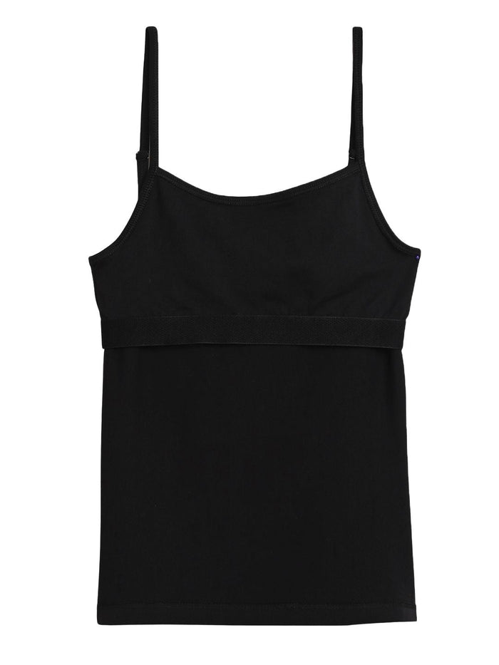Girls Camisole with In-Built Bra - Pack of 2