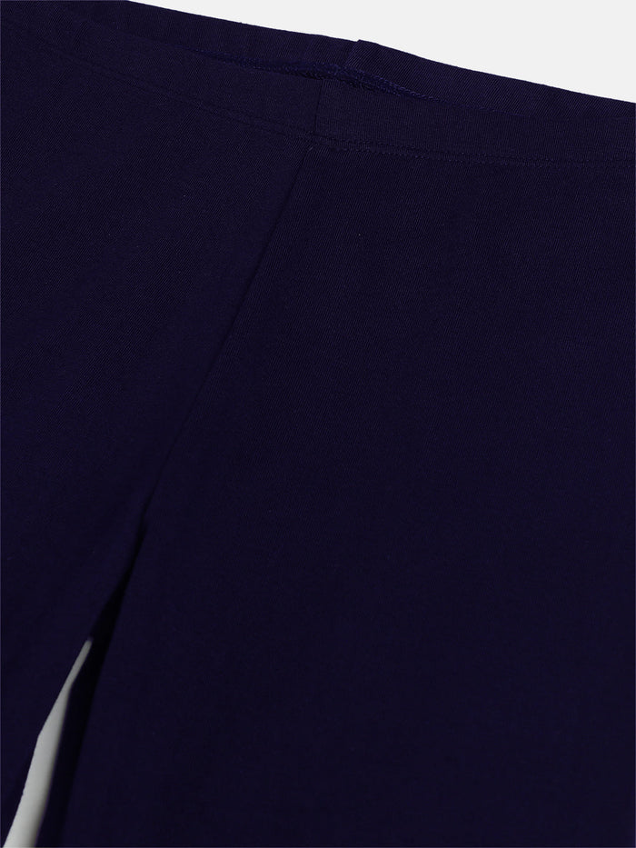 Girls Cotton Leggings - Pack of 3