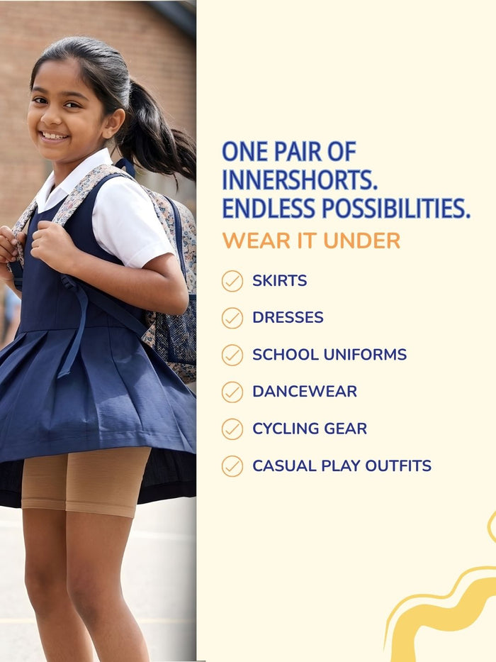 Girls Innershorts - Pack of 6