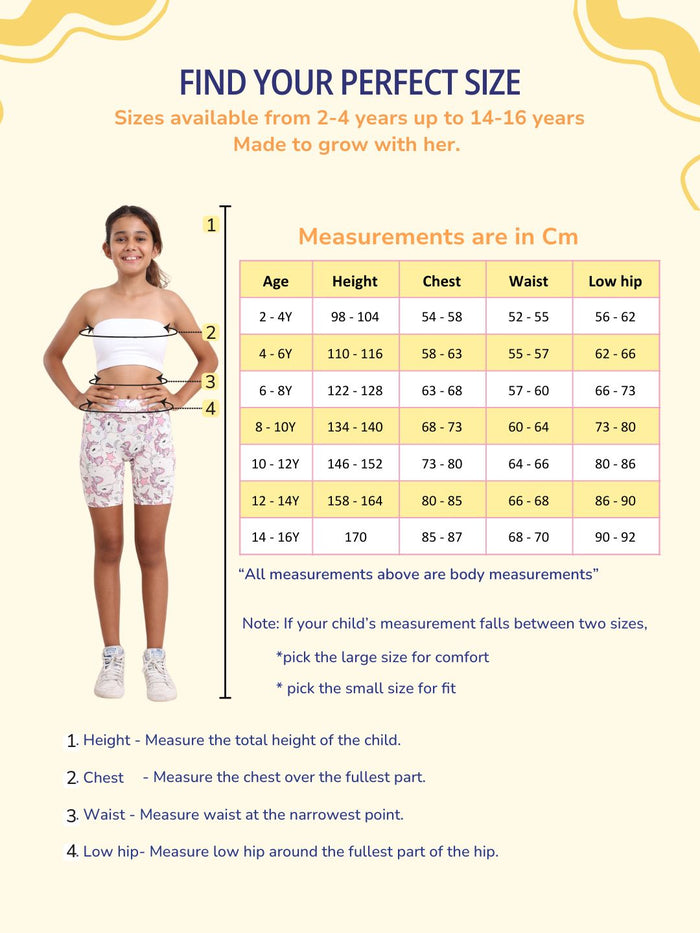 Girls Innershorts - Pack of 6