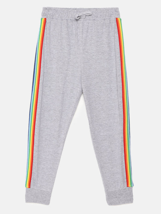 Girls Side Taped cotton Pants