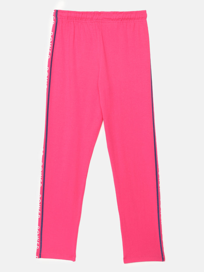 Girls Side Taped cotton Pants