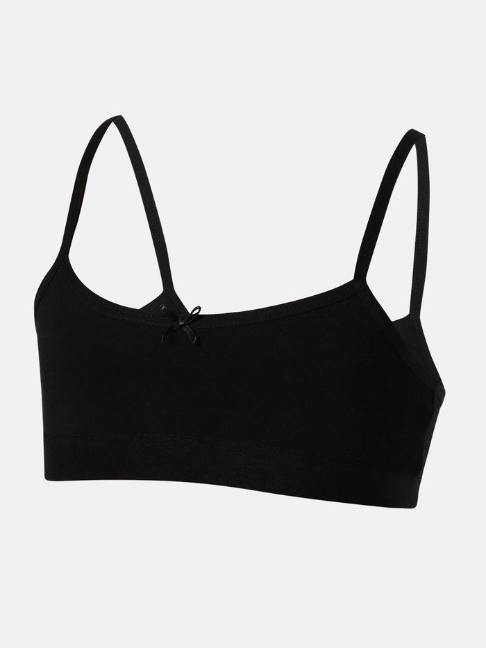 Mackly black trainer bra