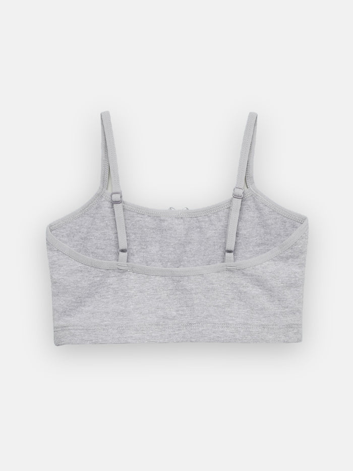 Girls Spaghetti Strap Trainer Bra, Pack of 3 | Non-Padded