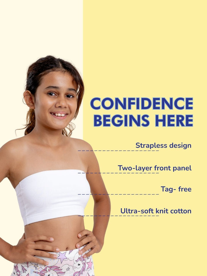 Girls Tube Bra - Pack of 3