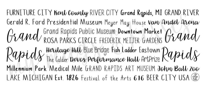Grand Rapids, MI Mug