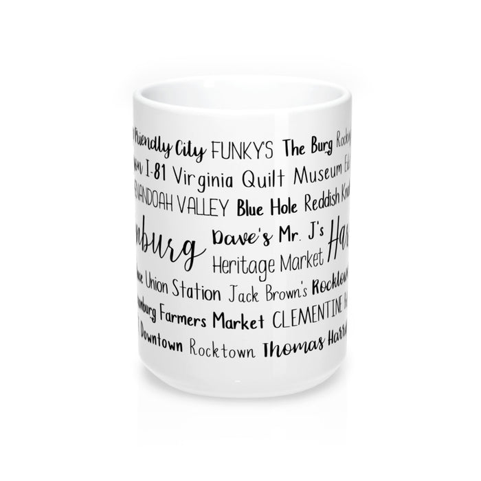 Harrisonburg, VA Mug