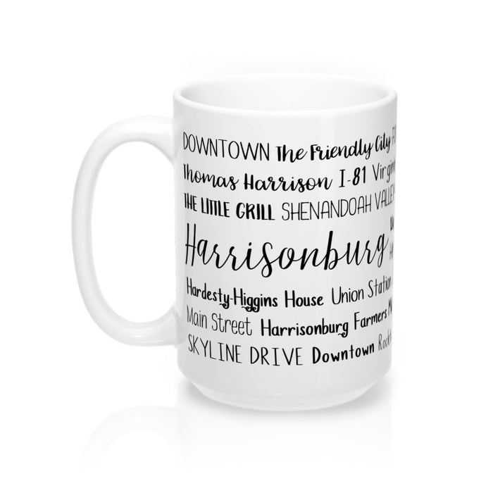 Harrisonburg, VA Mug