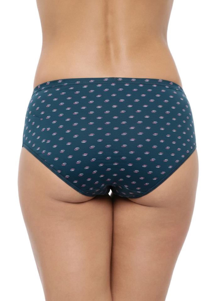 High Rise Plus Size Cotton Hipster Panties– Pack of 3
