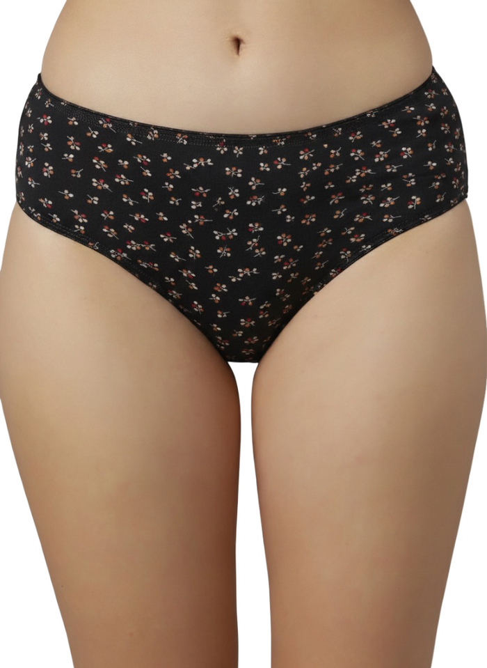 Highrise Plus Size Cotton Hipster Panties– Pack of 3