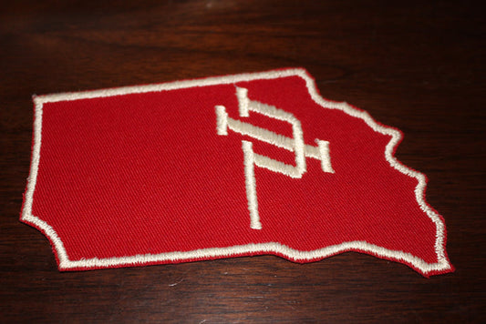 Indiana University Football Patch - Vintage Indy Sports