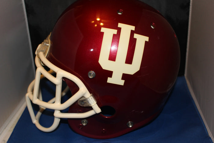 Indiana University Game Used Football Helmet - Vintage Indy Sports