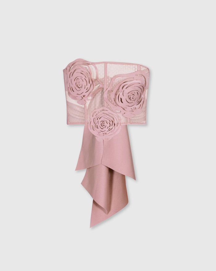 JARDIN DE ROSAS BIKINI TOP