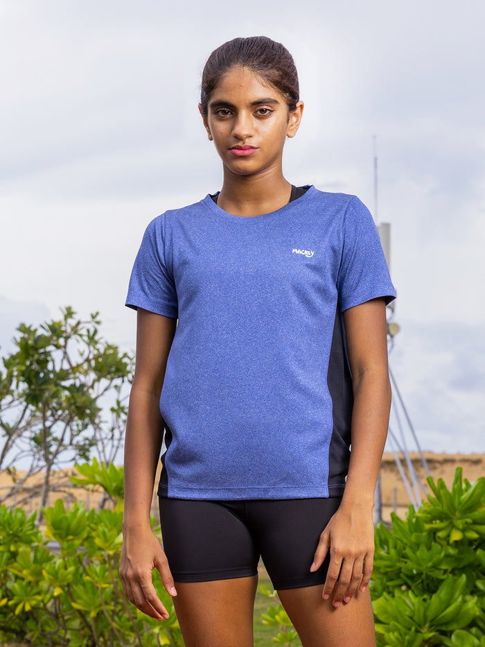 KIDS UNISEX SPORTS T-SHIRT – NAVY BLUE