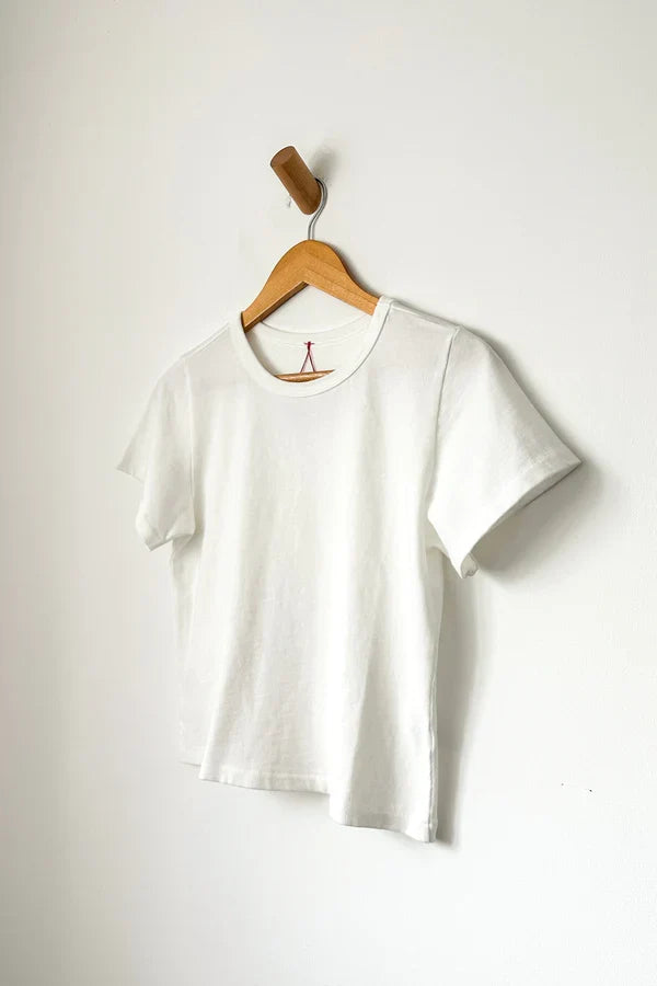 Le Bon Shoppe - Little Boy Tee in Vintage White