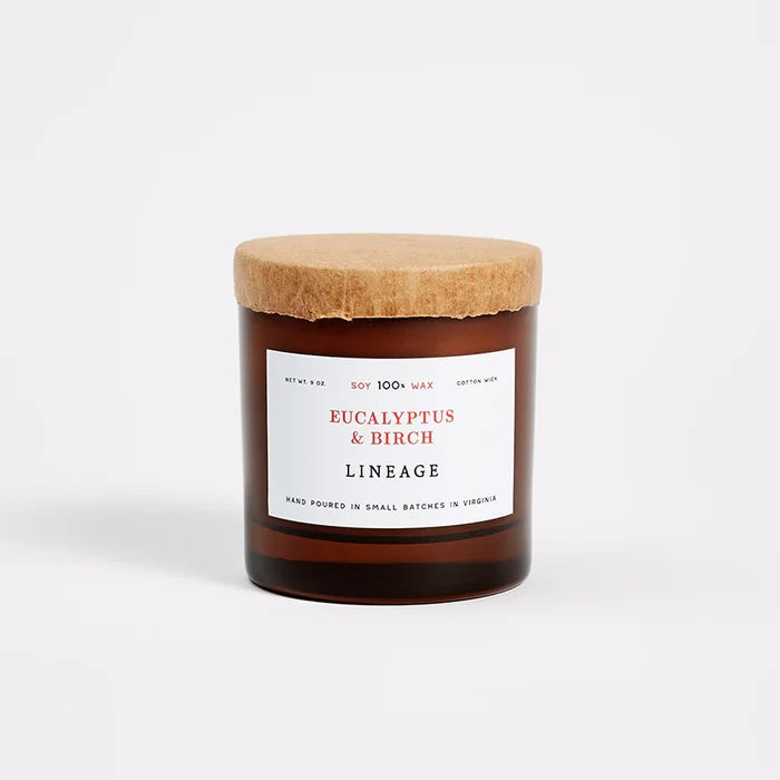 Lineage – Eucalyptus & Birch Candle