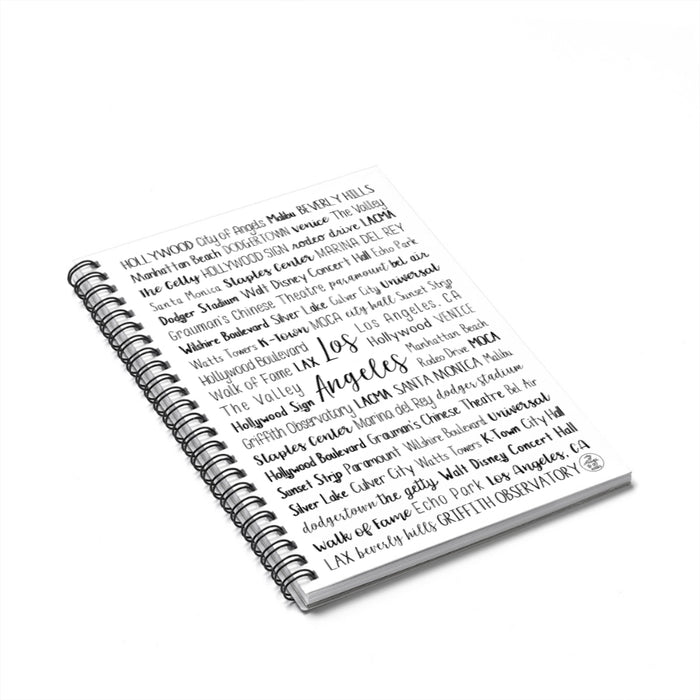 Los Angeles, CA Spiral Notebook