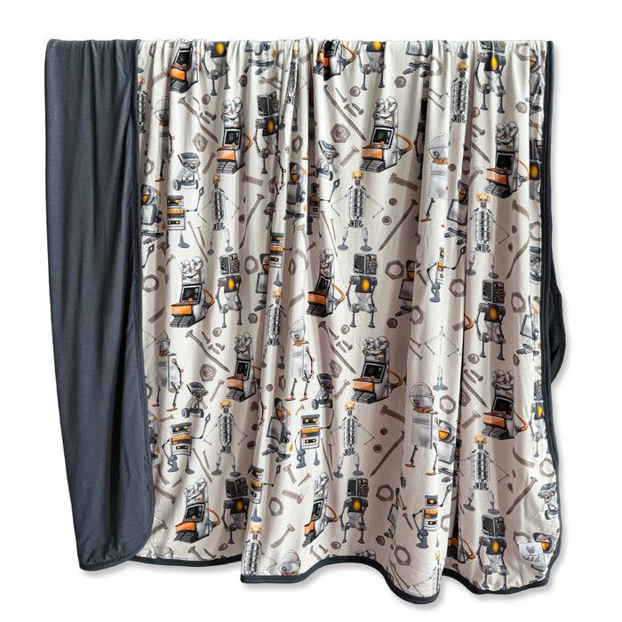 Metal Heads Nuzzle Blanket