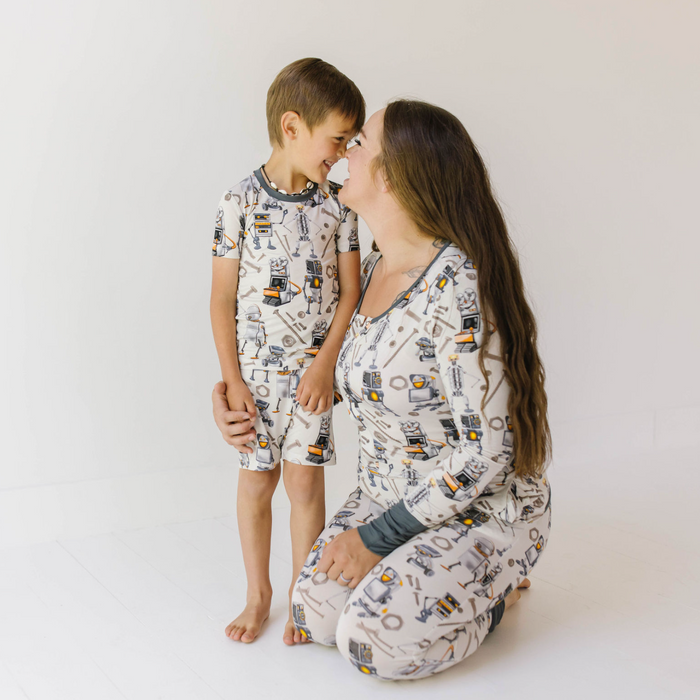 Metal Heads Two Piece Kid's Short Jammie Set (6-12/14)