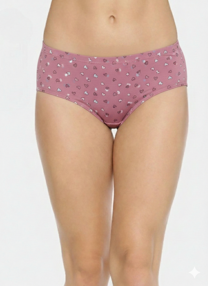 Midrise Cotton Hipster Panties– Pack of 3