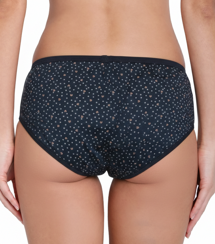 Midrise Cotton Hipster Panties– Pack of 3
