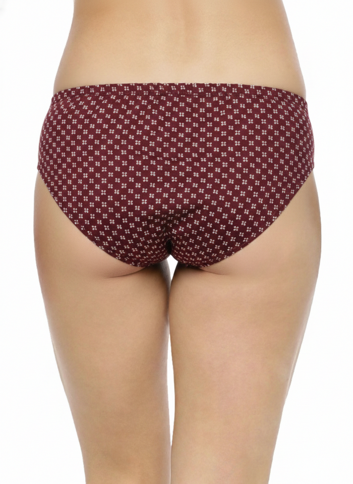 Midrise Cotton Hipster Panties– Pack of 3