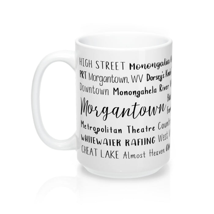 Morgantown, WV Mug