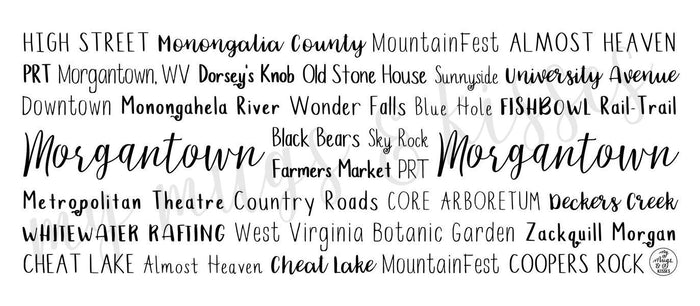 Morgantown, WV Mug