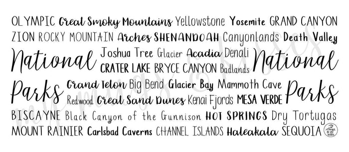 National Parks Mug