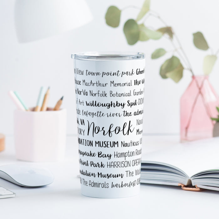 Norfolk, VA Tumbler