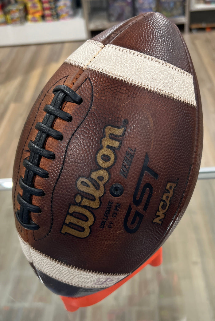 Notre Dame Game Used Football Wilson GST NCAA