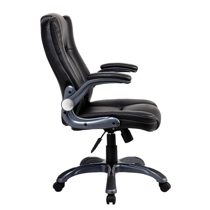 Office Express Adjustable Medium Back Manager Office Chair - Black