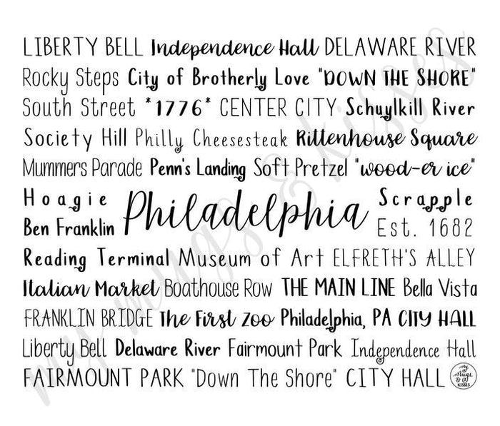 Philadelphia, PA Travel Mug