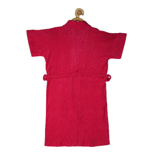 Red Rose BATHROBE PLAIN