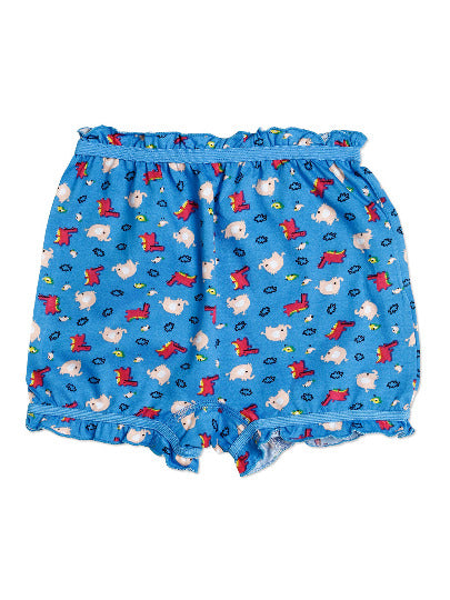 Redrose Girls Printed Cotton Bloomers – Pack of 6 | Fun & Comfy Everyday Essentials 👧 | BLM-229