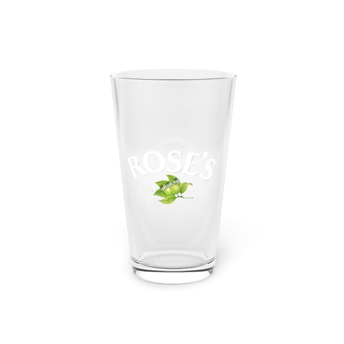 Rose's Cordial Pint Glass, 16oz