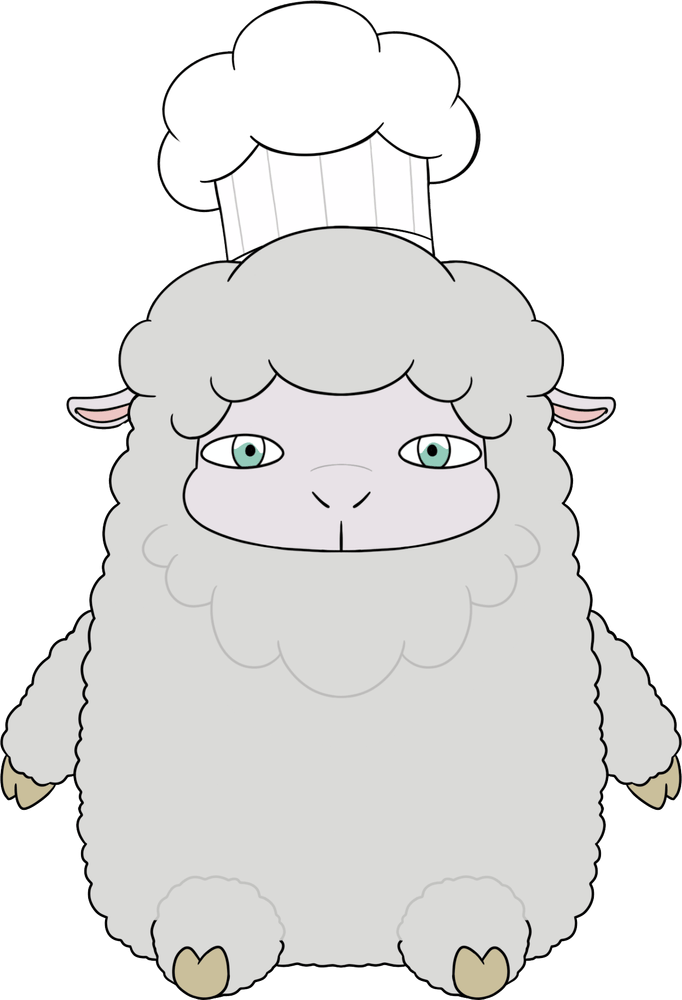 Sheep Cook Plush (9in)