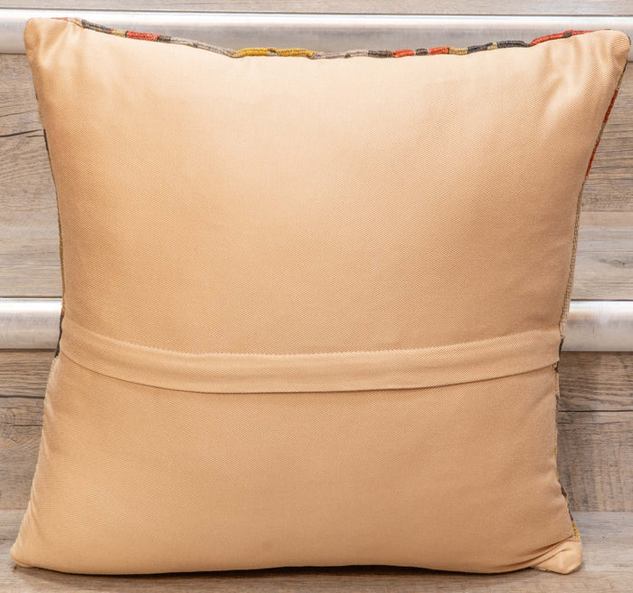 Small Handmade Turkish kilim cushion - 309674-AK