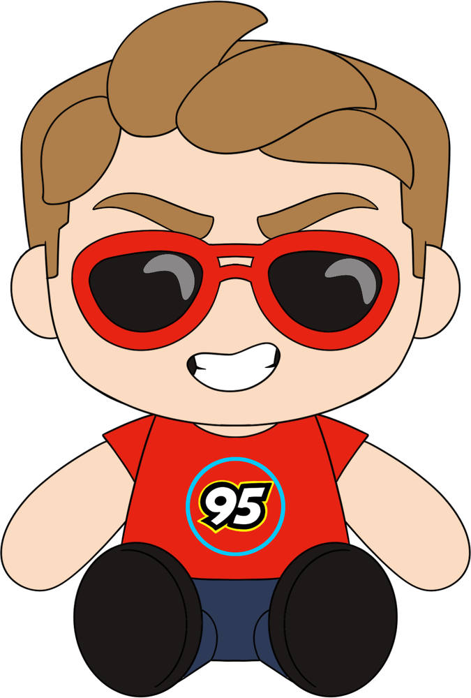 Speed McQueen Plush (9in)