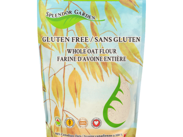 Splendor Garden Canadian Organic Spice & Herb - Gluten Free Oat Flour