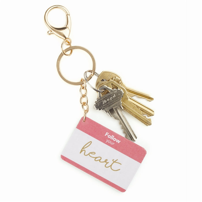 Stay Inspired Motivational Keychain on Gift Card